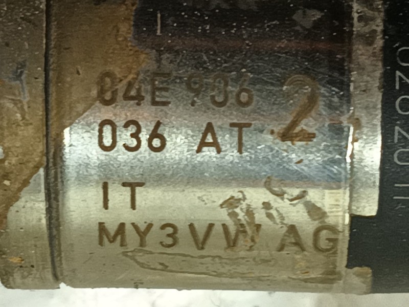 Recambio de inyector para volkswagen t-cross (c11, d31) 1.0 tsi referencia OEM IAM 4E906036AL 04E906036AT 