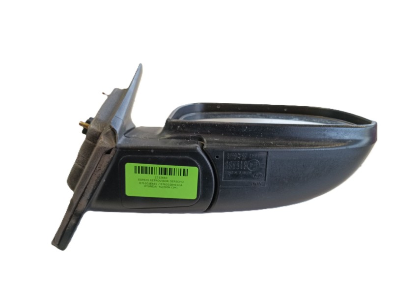 Recambio de espejo retrovisor derecho para hyundai tucson (jm) 2.0 crdi referencia OEM IAM 876202E560 / 876202E410CA  