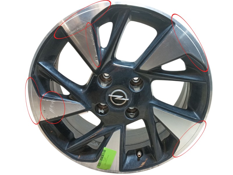 Recambio de llanta para opel corsa f (p2jo) corsa-e (68) referencia OEM IAM  6.5J16 ET32