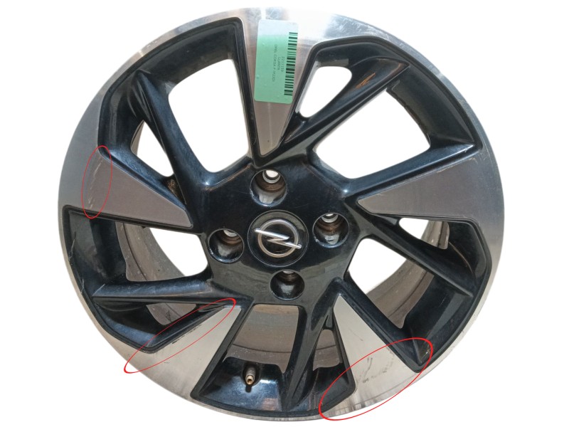 Recambio de llanta para opel corsa f (p2jo) corsa-e (68) referencia OEM IAM  6.5J16 ET32
