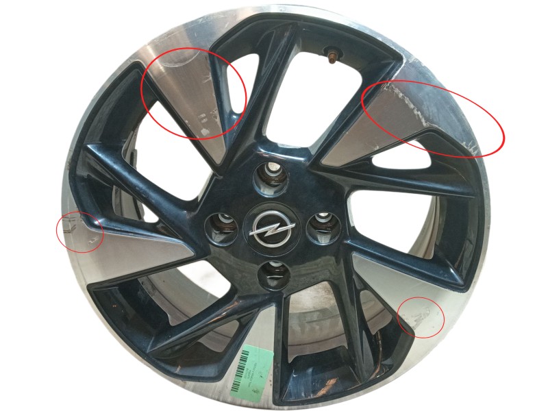 Recambio de llanta para opel corsa f (p2jo) corsa-e (68) referencia OEM IAM  6.5J16 ET32