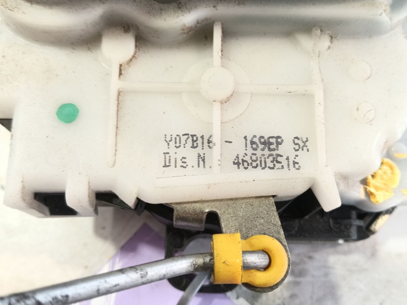 Recambio de cerradura puerta trasera izquierda para fiat panda / panda classic (169_) 1.2 (169.axb11, 169.axb1a) referencia OEM 