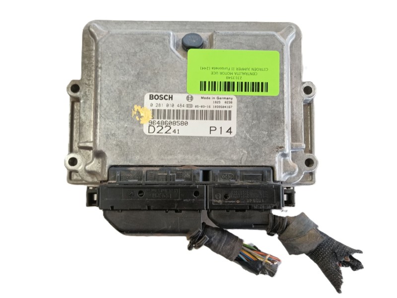 Recambio de centralita motor uce para citroën jumper ii furgoneta (244) 2.2 hdi referencia OEM IAM   