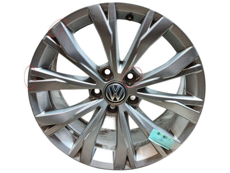 Recambio de llanta para volkswagen tiguan (ad1, ax1) 1.4 tsi referencia OEM IAM  7Jx17 ET40