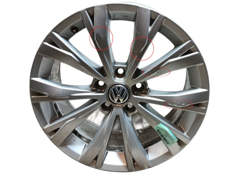 Recambio de llanta para volkswagen tiguan (ad1, ax1) 1.4 tsi referencia OEM IAM 17 PULGADAS 7Jx17 ET40