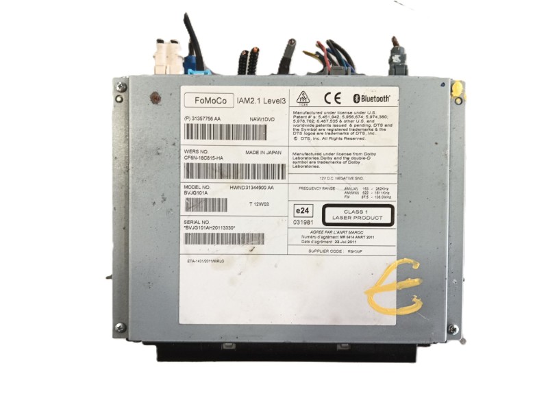 Recambio de sistema audio / radio cd para land rover range rover sport i (l320) 3.0 d 4x4 referencia OEM IAM   