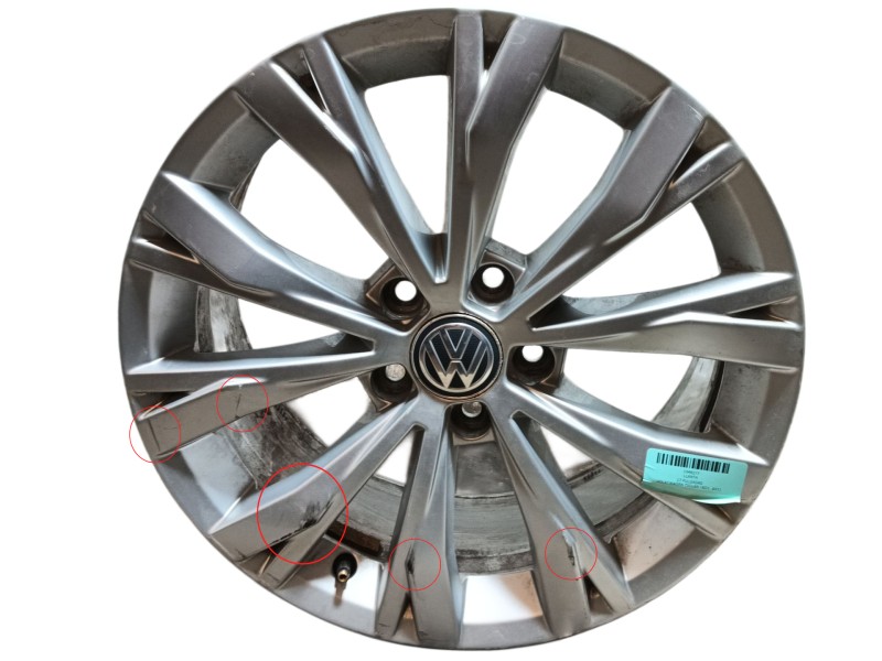 Recambio de llanta para volkswagen tiguan (ad1, ax1) 1.4 tsi referencia OEM IAM 17 PULGADAS 7Jx17 ET40