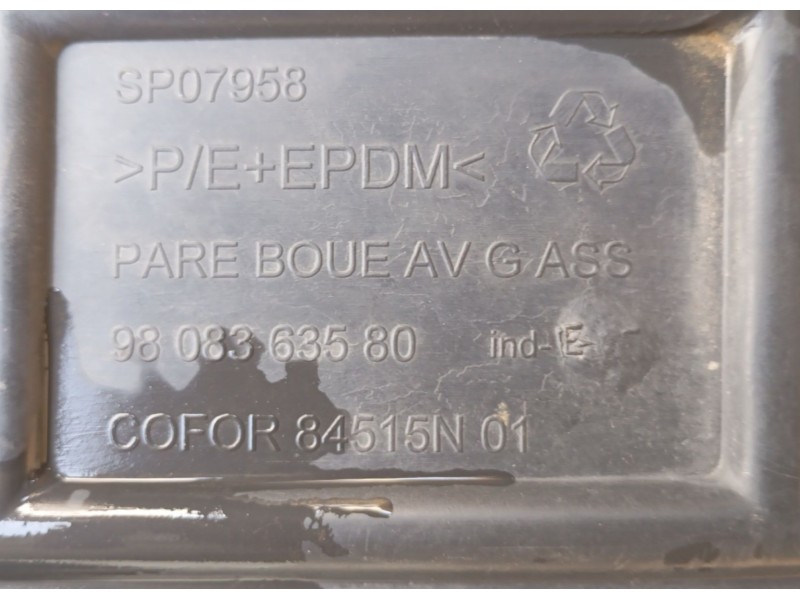 Recambio de paso de rueda delantero izquierdo para citroën jumpy iii furgoneta (v_) 1.6 bluehdi 115 referencia OEM IAM   