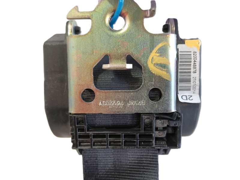Recambio de cinturon seguridad trasero derecho para renault kangoo / grand kangoo ii (kw0/1_) 1.5 dci 90 (kw05, kw08, kw0g, kw11