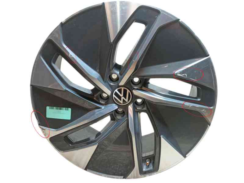 Recambio de llanta para volkswagen id.4 (e21) performance referencia OEM IAM  8Jx19 ET45