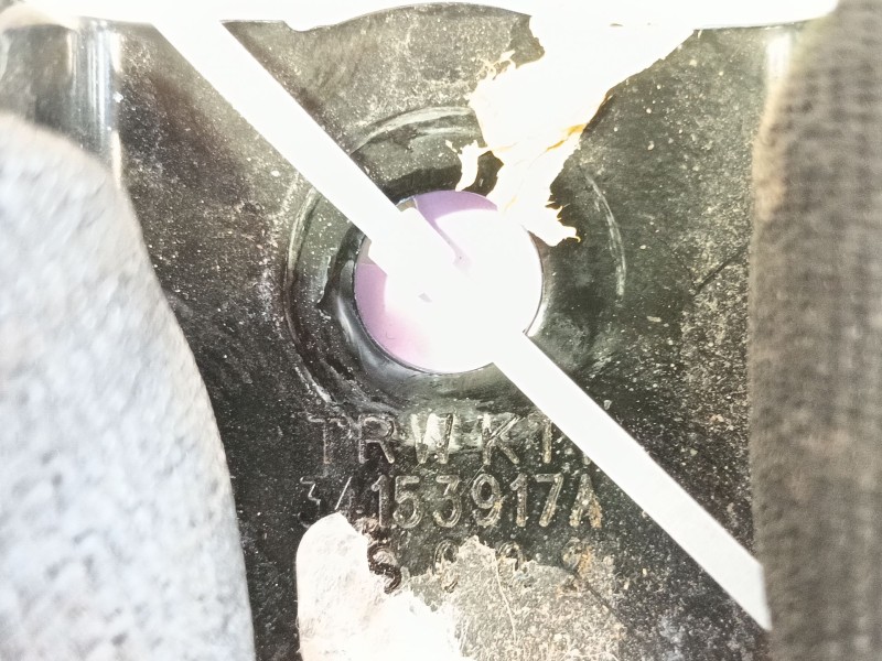 Recambio de enganche cinturon trasero central para opel astra k (b16) 1.4 turbo (68) referencia OEM IAM   