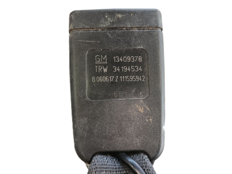 Recambio de enganche cinturon trasero derecho para opel astra k (b16) 1.4 turbo (68) referencia OEM IAM   