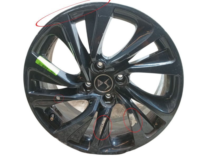 Recambio de llanta para ds ds 4 / ds 4 crossback (nx_) 1.2 thp 130 (nxhnym) referencia OEM IAM  7.5Jx17 ET29