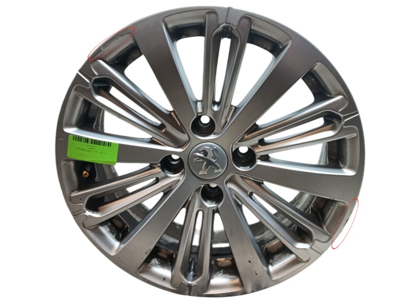Recambio de llanta para peugeot 208 i (ca_, cc_) 1.2 thp 110 referencia OEM IAM  6.0J16 ET23