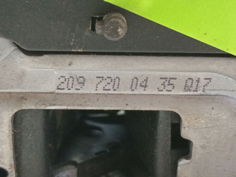 Recambio de cerradura puerta delantera derecha para mercedes-benz clk (c209) clk 200 kompressor (209.342) referencia OEM IAM 209