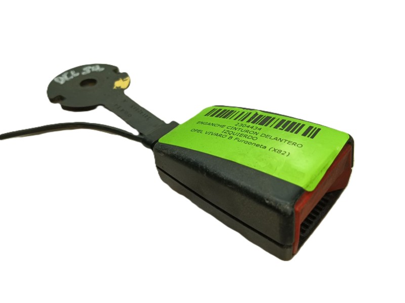 Recambio de enganche cinturon delantero izquierdo para opel vivaro b furgoneta (x82) 1.6 cdti (05) referencia OEM IAM   