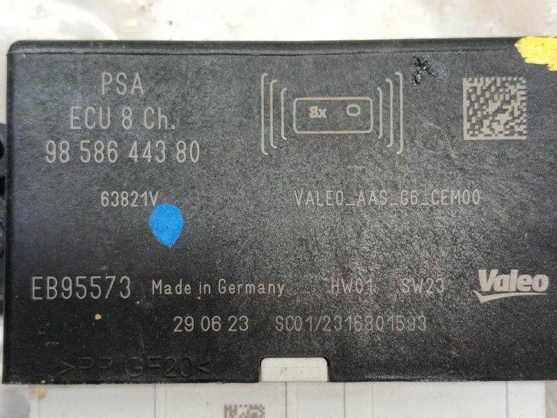 Recambio de modulo electronico para peugeot 2008 ii (ud_, us_, uy_, uj_, ur_, uc_) 1.2 puretech 130 referencia OEM IAM 169108898