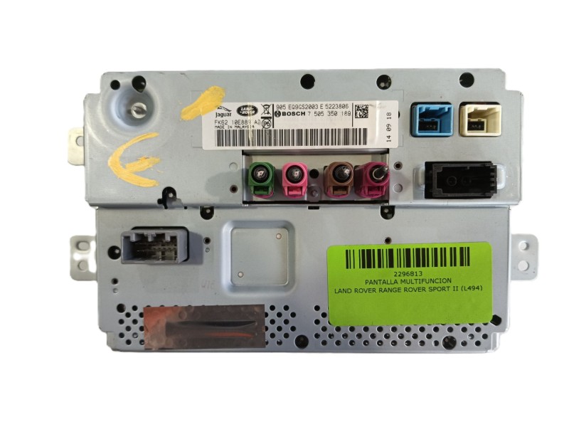 Recambio de pantalla multifuncion para land rover range rover sport ii (l494) 4.4 sdv8 4x4 referencia OEM IAM   