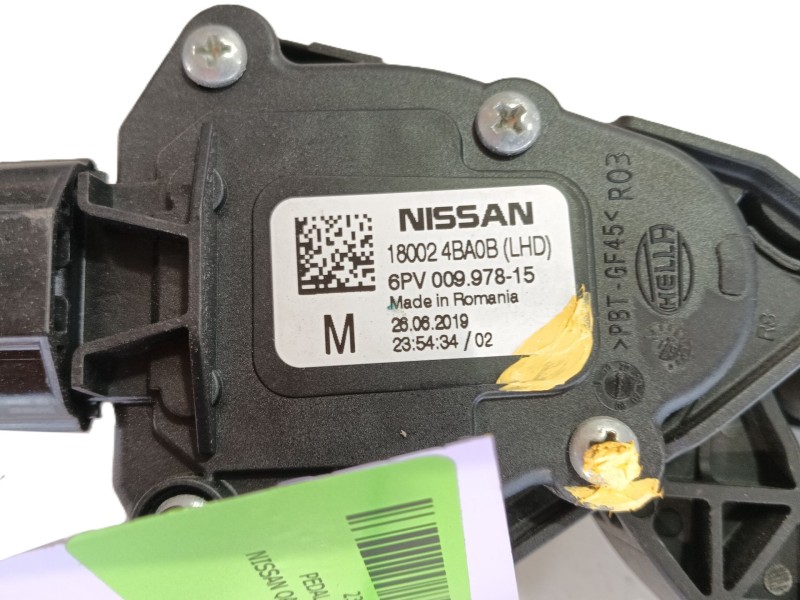 Recambio de pedal acelerador para nissan qashqai ii (j11, j11_) 1.3 dig-t referencia OEM IAM   