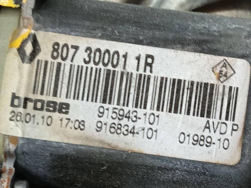 Recambio de elevalunas delantero izquierdo para renault grand scénic iii (jz0/1_) 2.0 dci (jz0y) referencia OEM IAM 807212569R  