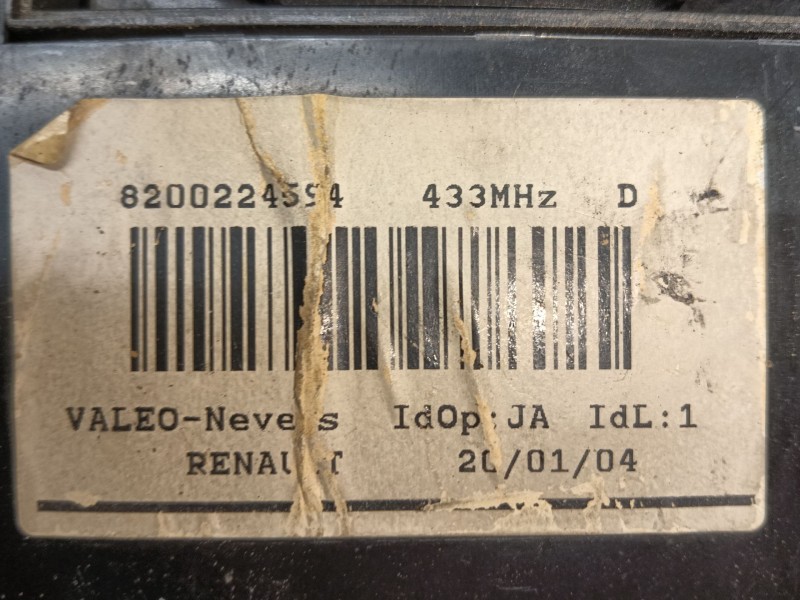 Recambio de conmutador de arranque para renault laguna ii grandtour (kg0/1_) 1.9 dci (kg0g) referencia OEM IAM 8200224594  