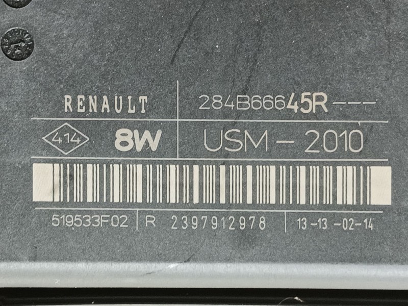 Recambio de caja fusibles delantera para renault kangoo / grand kangoo ii (kw0/1_) 1.5 dci 90 (kw05, kw08, kw0g, kw11) referenci