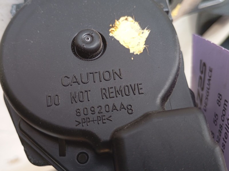 Recambio de cinturon seguridad trasero izquierdo para nissan qashqai ii (j11, j11_) 1.3 dig-t referencia OEM IAM 888444EA0A  