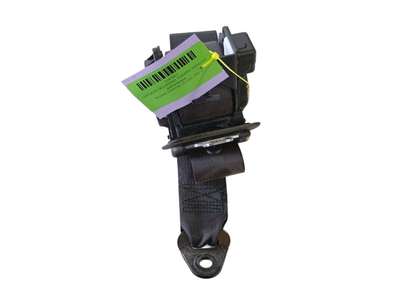 Recambio de cinturon seguridad trasero derecho para nissan qashqai ii (j11, j11_) 1.3 dig-t referencia OEM IAM 888444EA0A 80920A