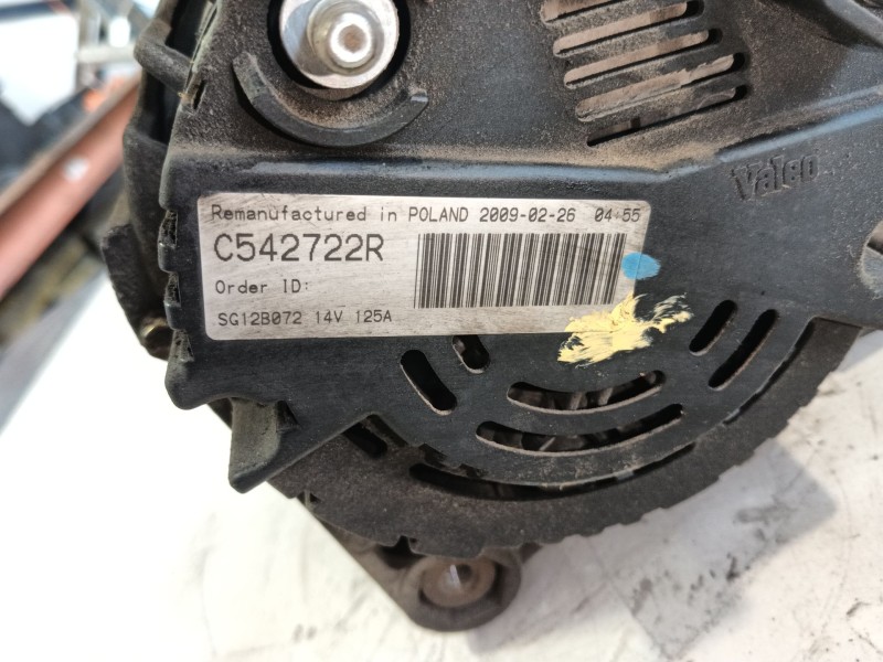 Recambio de alternador para opel movano a caja/chasis (x70) 2.5 dti (ed, hd, ud0, ud4) referencia OEM IAM 93198273  