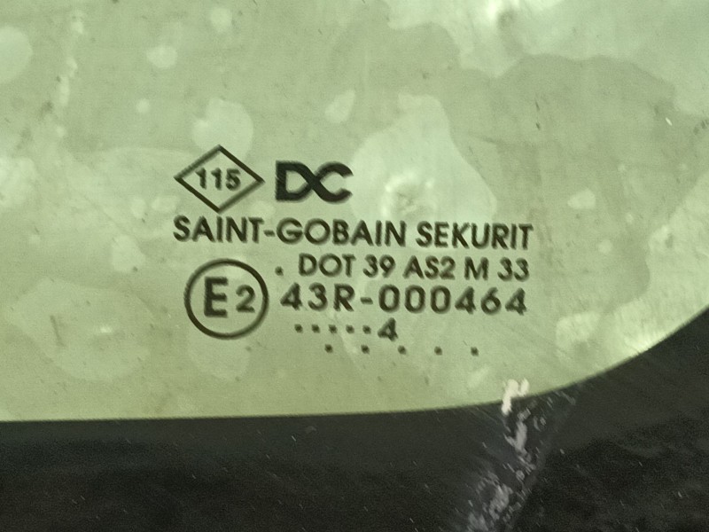 Recambio de luna trasera izquierda para renault kangoo / grand kangoo ii (kw0/1_) 1.5 dci 90 (kw05, kw08, kw0g, kw11) referencia