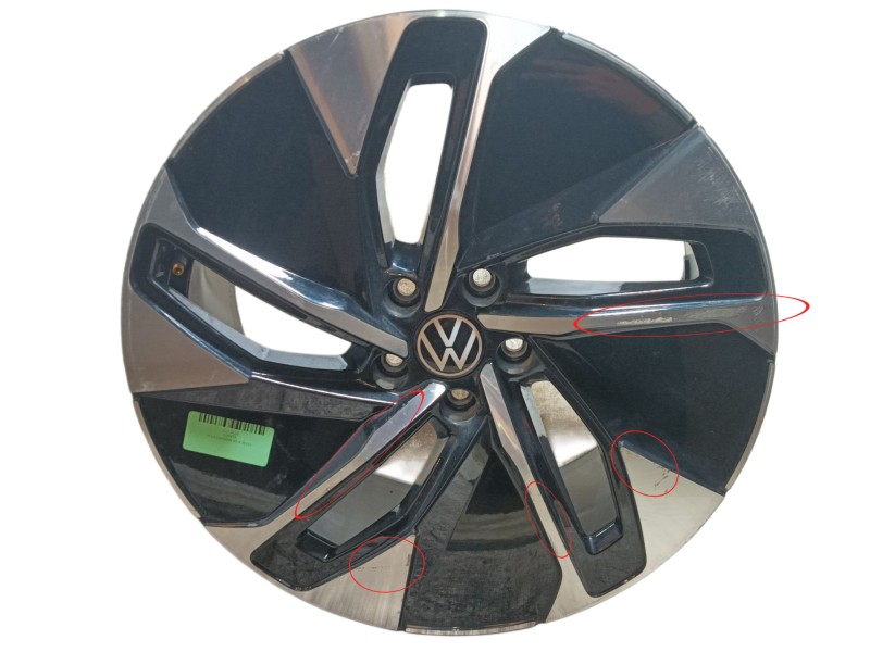 Recambio de llanta para volkswagen id.4 (e21) pro eléctrico referencia OEM IAM  8Jx19 ET45