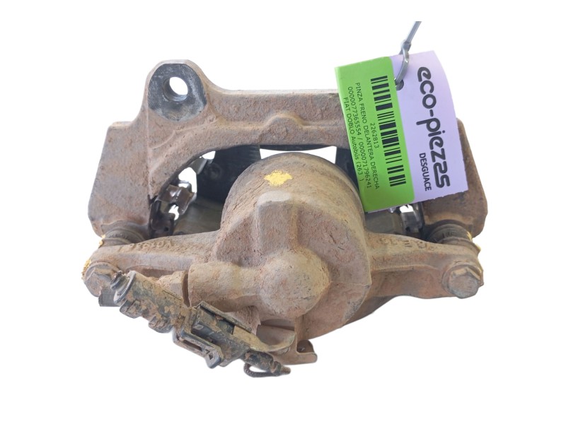 Recambio de pinza freno delantera derecha para fiat doblo autobús (263_) 1.3 d multijet (263axc1a) referencia OEM IAM 0000077365