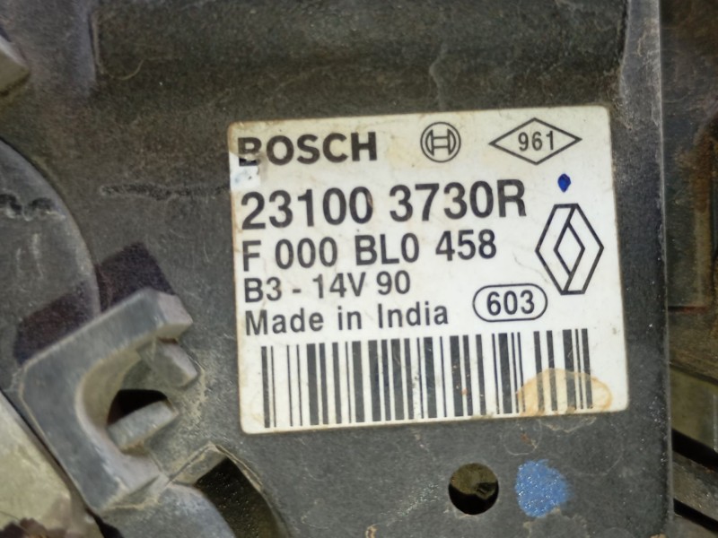 Recambio de alternador para dacia sandero ii (b8_) 1.2 referencia OEM IAM 8200660044 / 231007309R 231003730R 