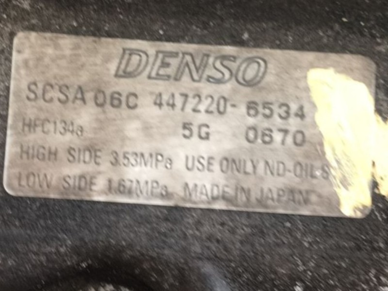 Recambio de compresor aire acondicionado para toyota yaris (_p1_) 1.4 d-4d (nlp10_) referencia OEM IAM  4472206534 