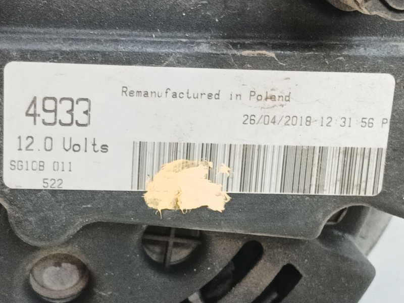 Recambio de alternador para renault clio ii (bb_, cb_) 1.9 dti (b/cb0u) referencia OEM IAM   