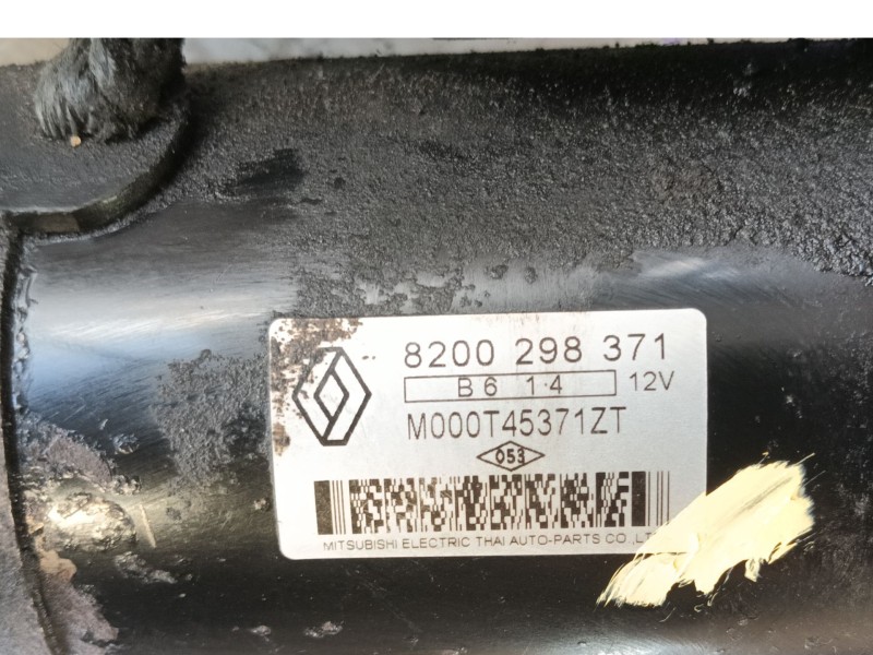 Recambio de motor arranque para renault modus / grand modus (f/jp0_) 1.4 (jp01, jp0j) referencia OEM IAM 7711368060 / 8200584837