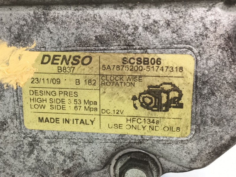 Recambio de compresor aire acondicionado para lancia musa (350_) 1.4 (350.axf1a) referencia OEM IAM  5A787520051747318 