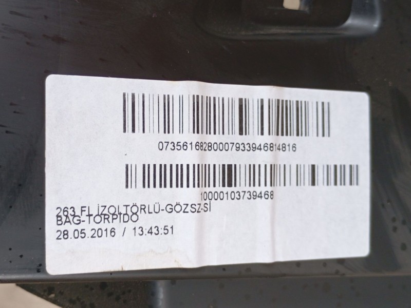 Recambio de salpicadero para fiat doblo autobús (263_) 1.3 d multijet (263axc1a) referencia OEM IAM 0000735518766 250634211CYX 