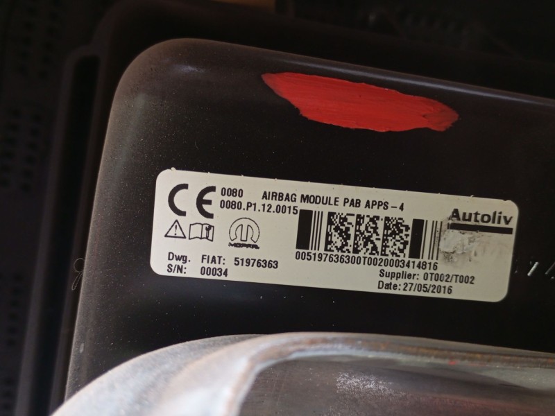 Recambio de salpicadero para fiat doblo autobús (263_) 1.3 d multijet (263axc1a) referencia OEM IAM 0000735518766 250634211CYX 