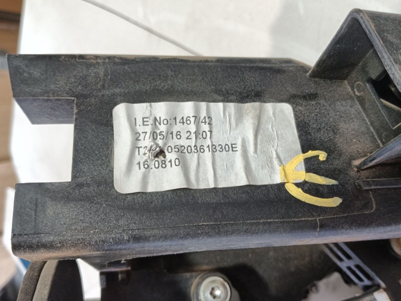 Recambio de pedal freno para fiat doblo autobús (263_) 1.3 d multijet (263axc1a) referencia OEM IAM   