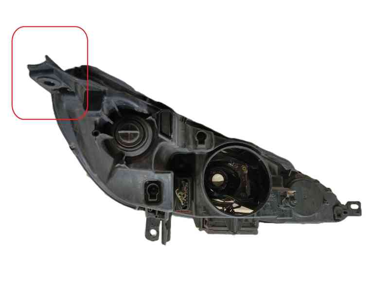 Recambio de faro izquierdo para peugeot 407 (6d_) 2.0 hdi 135 (6drhrh, 6drhre, 6drhrg, 6drhrj) referencia OEM IAM 620892 0301213