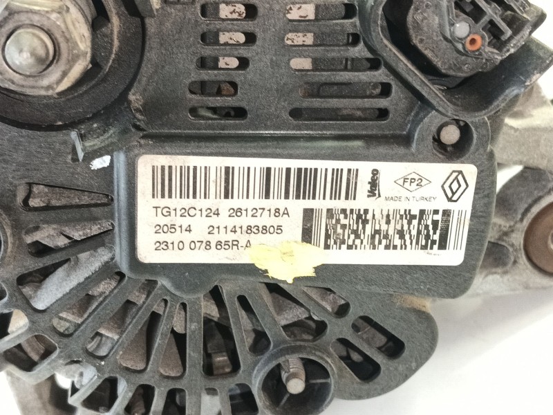 Recambio de alternador para renault captur i (j5_, h5_) 1.5 dci 90 referencia OEM IAM 231007281R  