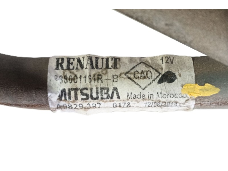 Recambio de motor limpia delantero para renault captur i (j5_, h5_) 1.5 dci 90 referencia OEM IAM 288001161R  