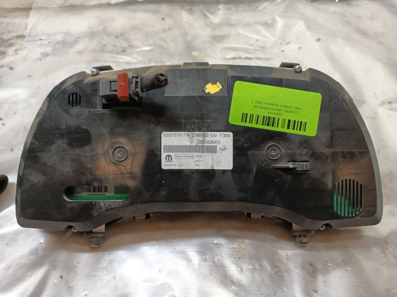 Recambio de cuadro instrumentos para fiat doblo autobús (263_) 1.3 d multijet (263axc1a) referencia OEM IAM   
