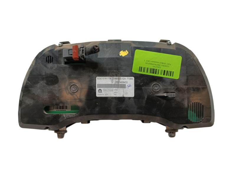 Recambio de cuadro instrumentos para fiat doblo autobús (263_) 1.3 d multijet (263axc1a) referencia OEM IAM  52042847 