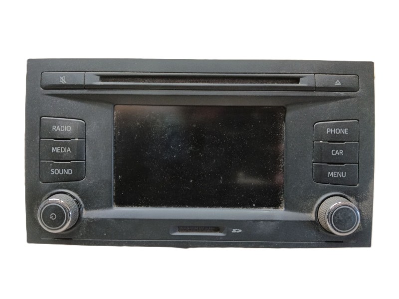 Recambio de sistema audio / radio cd para seat leon (5f1) 1.6 tdi referencia OEM IAM 5F0035869A2ZZ  