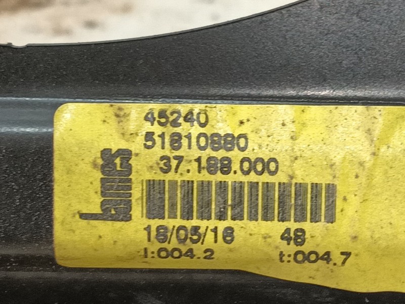Recambio de elevalunas delantero izquierdo para fiat doblo autobús (263_) 1.3 d multijet (263axc1a) referencia OEM IAM 51810880 