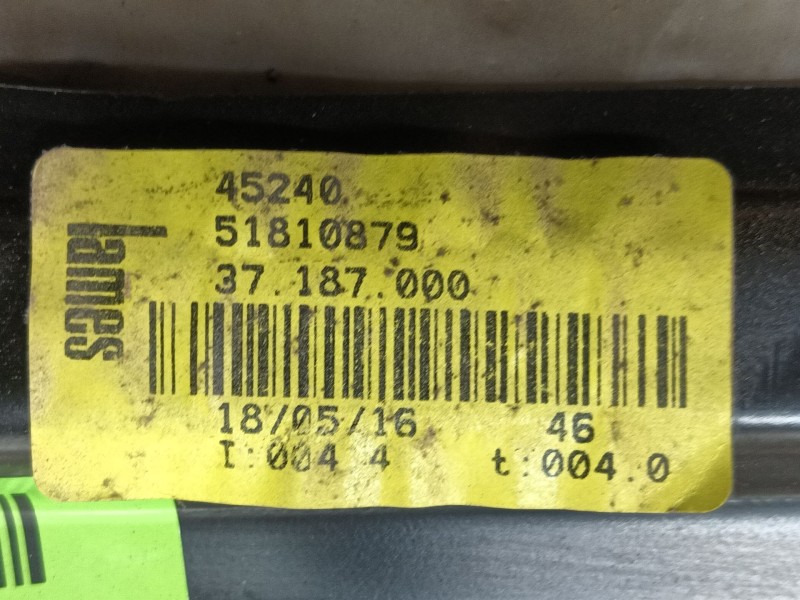 Recambio de elevalunas delantero derecho para fiat doblo autobús (263_) 1.3 d multijet (263axc1a) referencia OEM IAM 51810879 37