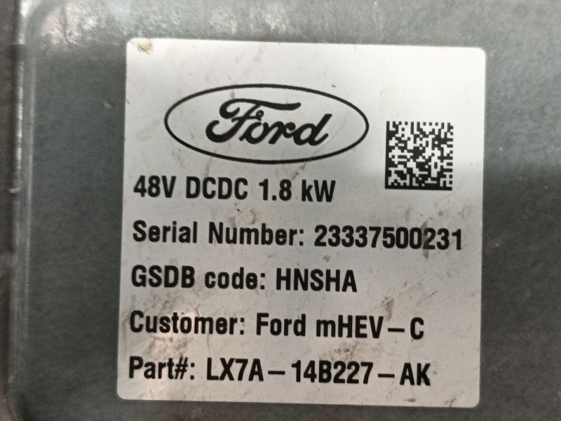 Recambio de modulo electronico para ford focus iv (hn) 1.0 ecoboost mhev referencia OEM IAM 2651301  