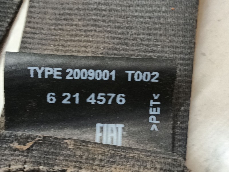 Recambio de cinturon seguridad delantero derecho para fiat doblo autobús (263_) 1.3 d multijet (263axc1a) referencia OEM IAM 000